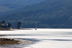 Looking down Loch Long