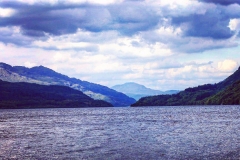 Looking down Loch Long