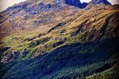 The surrounding mountains are stunning