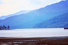 Looking down Loch Long