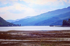 Looking down Loch Long
